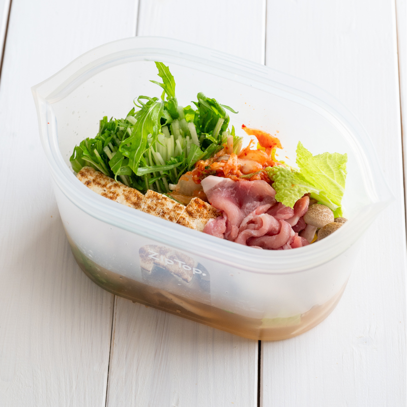 ＼Zip Topで手軽にお鍋✨／